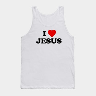 i love jesus Tank Top